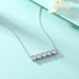 S925 Sterling Silver Round Border Necklace Pendant