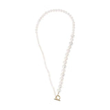 Baroque Pearl Necklace Sterling Silver 925 Gift For Women Party