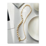 Baroque Pearl Necklace Sterling Silver 925 Gift For Women Party