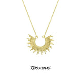S925 Sterling Silver Woman Necklace Clavicle Chain Personalized Fine Jewelry