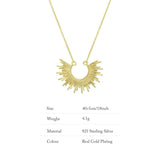 S925 Sterling Silver Woman Necklace Clavicle Chain Personalized Fine Jewelry