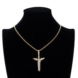 Angel Hip Hop Sword Pendant Men Necklace
