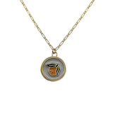 925 Silver Mango Pendant Necklace Minimalist Fruit Jewelry