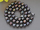 10mm Round Freshwater Pearl Necklace Magnetic Clasp