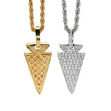 Hip Hop Radish Pendant Silver Color Chain Necklace