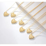 S925 Silver Heart Charm Necklace