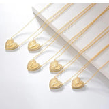 S925 Silver Heart Charm Necklace