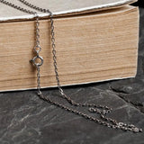 Hip Hop Men's 925 Sterling Silver Cross Necklace Rock Punk Pendant