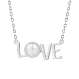 925 Sterling Silver Chain Necklace Romantic Valentines Jewelry for Women Girls