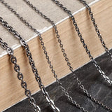 Real Pure 925 Sterling Silver Chain Necklace Allergy-Free