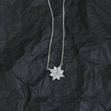 925 Sterling Silver Envelope Cross Necklace European American Jewelry