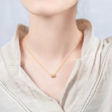 Hiyong Sterling Silver Small Waist Pendent Necklace Women Jewelry