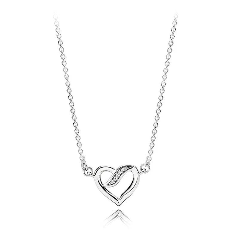 XIAOYI Heart Star Butterfly Tree of Life Clavicle Necklace