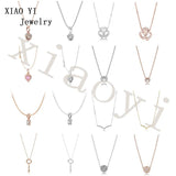 XIAOYI Heart Key Necklace for Women