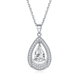 Sterling Silver Necklace Twelve Birthstone Treasure Collarbone Chain Female