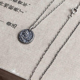 925 Silver Baby Devil Pendant Necklace for Men