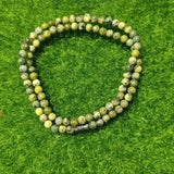 Tibetan Jade Medicine Wang Shi Mother Chain Clavicle Necklace