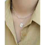 S925 Silver Necklace Minimalist INS Style Female Accessories