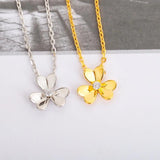 925 Sterling Silver Clover Necklace Women Charm European Classic Jewelry