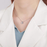925 Sterling Silver Clover Necklace Women Charm European Classic Jewelry