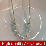 Akoya Pearl Pendant Necklace for Women