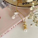 925 Silver Single Pearl Necklace Pearl Drop Pendant