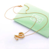 925 Silver Number 2 Pendant Long Chain Hot Jewelry For Men Women