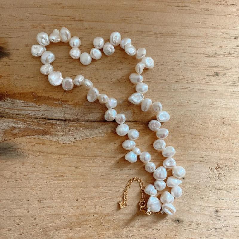 Baroque Irregular Freshwater Pearl Necklace Chokers