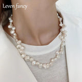 Baroque Irregular Freshwater Pearl Necklace Chokers