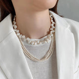 Baroque Irregular Freshwater Pearl Necklace Chokers
