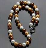 AAA+ 12mm Shell Pearl Necklace