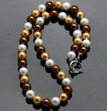 AAA+ 12mm Shell Pearl Necklace