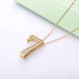 925 Silver Female No 9 Pendant CZ Japan 7 8 Pendant Necklace
