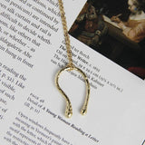 Geometric Hammered 925 Silver N Necklace Choker