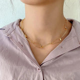 SHANICE 925 Sterling Silver Geometric Necklace for Women