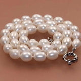8-9mm Akoya Pearl Necklace 18in