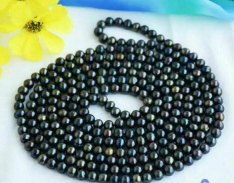 Tahitian Baroque Pearl Necklace 32''