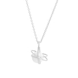 F.I.N.S Shell Pearl Long Sweater Chain Necklace Round Pendant