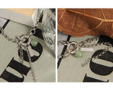 Aventurine Ball S925 Silver Necklace Tassel Chain Fine 925 Jewelry