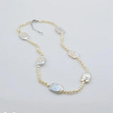Baroque Style Natural Freshwater Pearl Choker Necklace