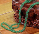 8MM Dongling Jade Necklace 50in
