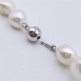 Baroque Freshwater Pearl Necklace with 925 Sterling Silver Clasp