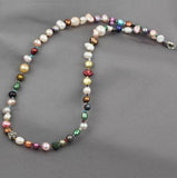 Multi AA Freshwater Pearl Necklace 6-9MM