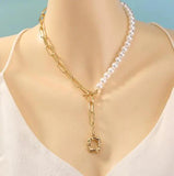 South Sea Shell Pearls Adjustable Necklace for Women