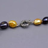 MultiColor Natural Baroque Freshwater Pearl Necklace
