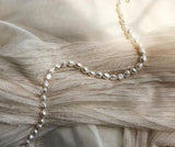 Baroque Freshwater Pearl Necklace Chain Clasp Fine Women Gift