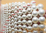 Bright Natural South Sea Shell Pearl Necklace