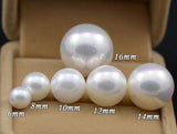 Bright Natural South Sea Shell Pearl Necklace