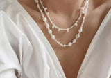 Freshwater Pearl Choker Necklace Women Jewelry