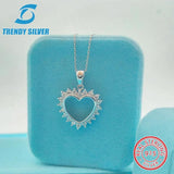S925 Silver Love Necklace Women's Clavicle Chain Necklace
